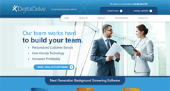 Desktop Screenshot of digitaldelve.com